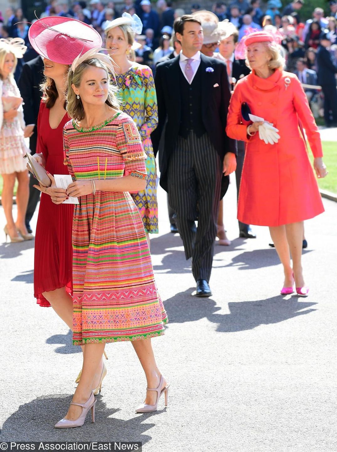 Cressida Bonas na ślubie księcia Harry'ego i Meghan Markle