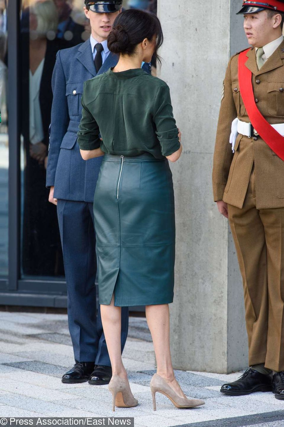 Meghan Markle podczas pierwszej wizyty w hrabstwie Sussex