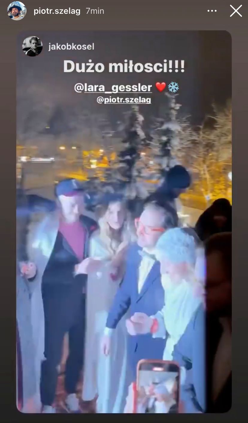 Lara Gessler i Piotr Szeląg wzięli drugi ślub