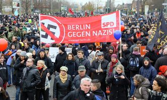 Protesty w Niemczech przeciwko nowemu ośrodkowi dla uchodźców w Berlinie