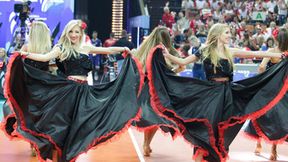 MŚ 2022: Cheerleaders ERGO Śląsk podczas meczu półfinałowego Polska - Brazylia (GALERIA)