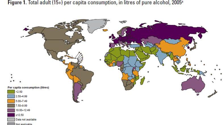 Gdzie i czego pije się na świecie najwięcej? 1
