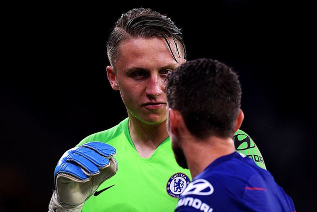 Marcin Bułka w barwach Chelsea (fot: Albert Perez/Getty Images)