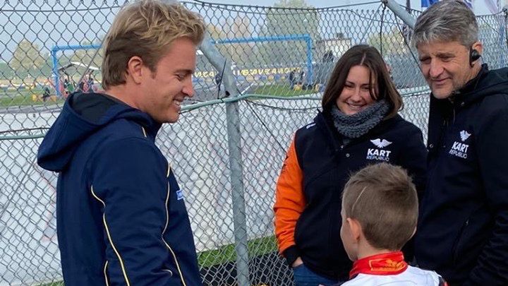 Zdjęcie okładkowe artykułu: Facebook /  / Na zdjęciu: Nico Rosberg (po lewej) i Jan Przyrowski