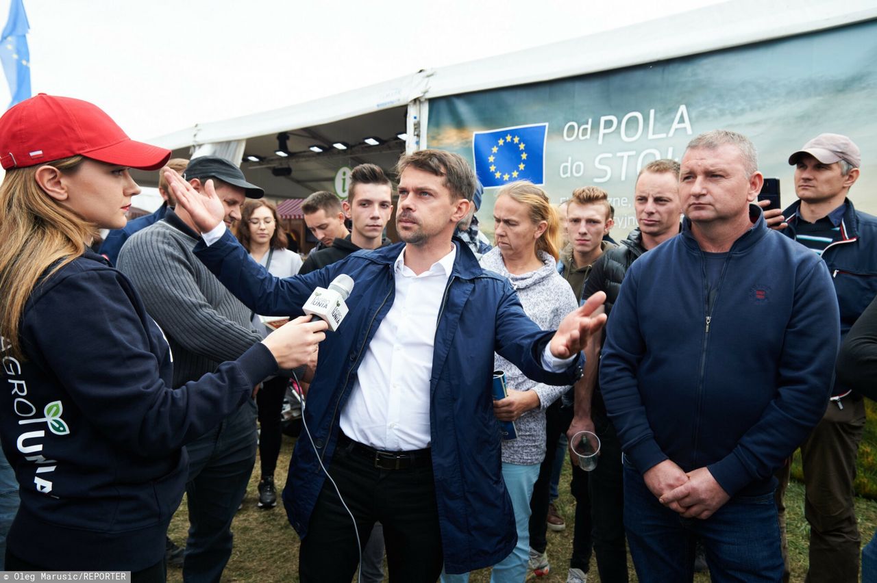 Agrounia chce dymisji ministra rolnictwa. "Zboże przyjeżdża w wagonach po gnojówce"