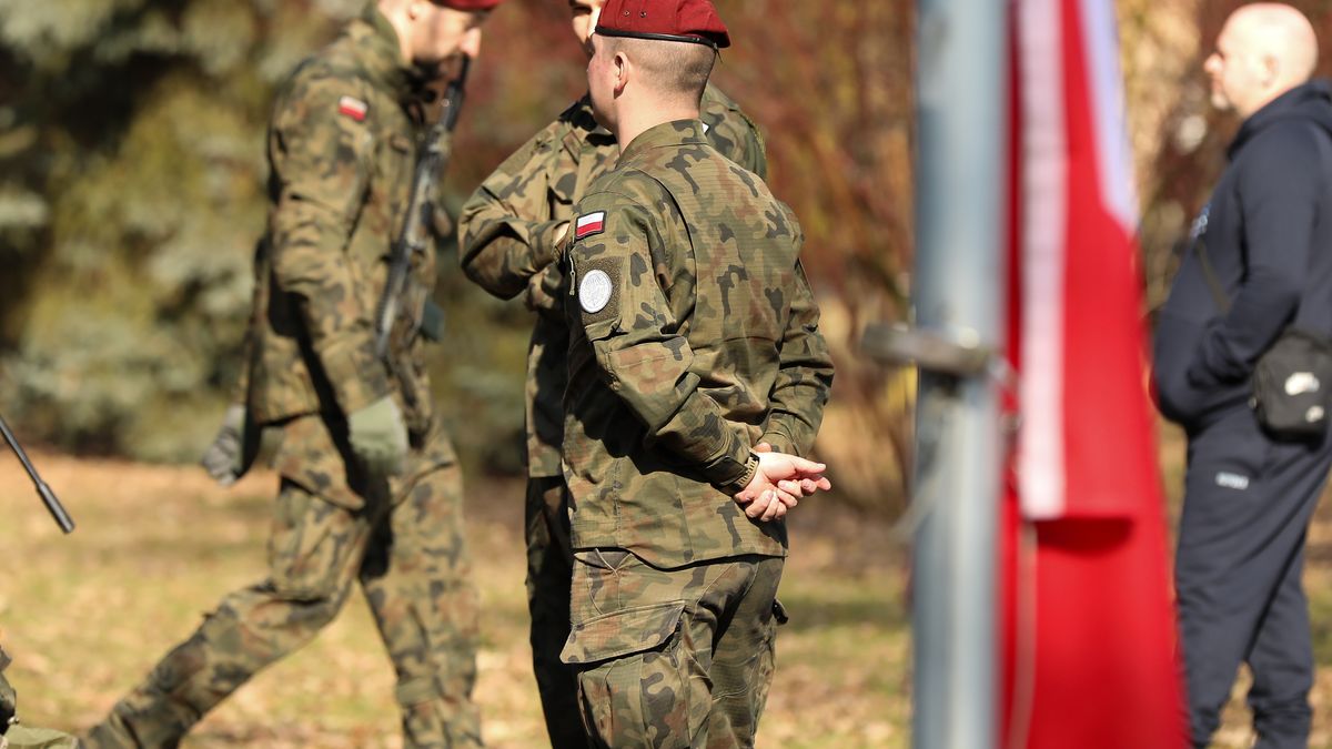 National Remembrance Day Of The Cursed Soldiers In Krakow
In Krakow, Poland, on March 1, 2026, soldiers of the Polish Army participate in the celebration of the National Remembrance Day of the Cursed Soldiers at Jordan Park. Poland observes the National Day of Remembrance of the Cursed Soldiers, a commemoration that takes place since 2011 on the anniversary of the murder of Lt. Col. Lukasz Cieplinski 'Plug,' a soldier of the ZWZ-AK. The holiday serves to honor the soldiers and activists of the anti-communist independence underground. (Photo by Klaudia Radecka/NurPhoto via Getty Images)
NurPhoto
holiday, anti-communist, march 1, independence, soldiers, klaudia radecka, 'plug, remembrance, jordan park, nurphoto, cursed soldiers, national remembrance day, ' zwz-ak, activists, observation, polish army, lt. col. lukasz cieplinski, commemoration