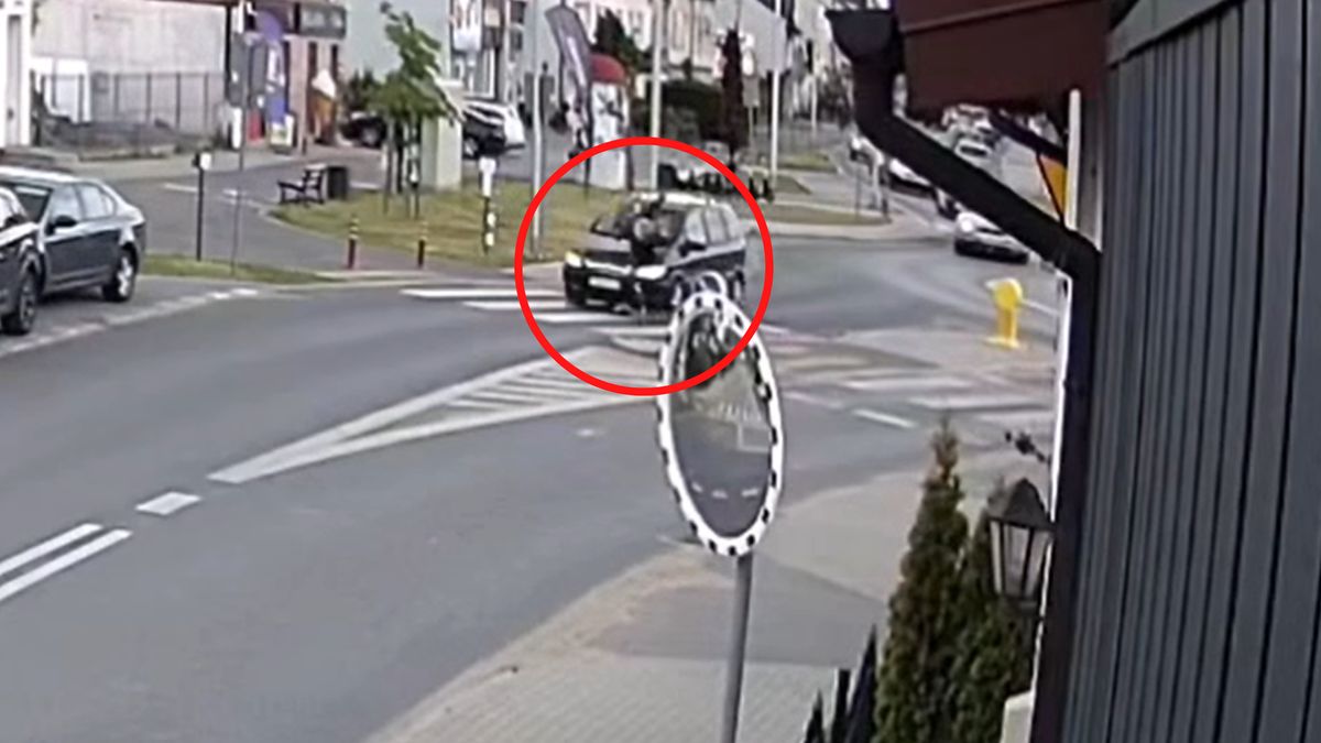 Dramatyczne nagranie z Bydgoszczy.