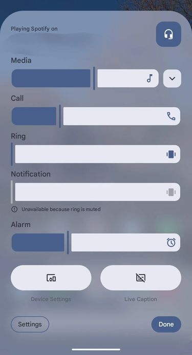 Wygląd interfejsu Androida 17