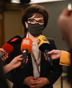 Przemowa szefowej Rady Federacji Rosyjskiej. Nagle z sali wyszła Witek i Grodzki