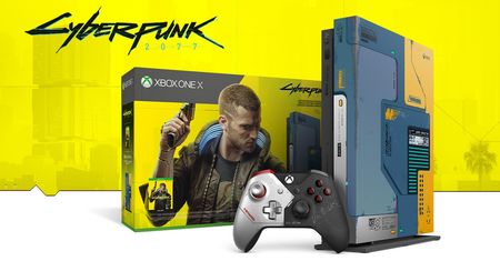 Tak w pełnej krasie prezentuje się Xbox One X Cyberpunk 2077 Limited Edition
