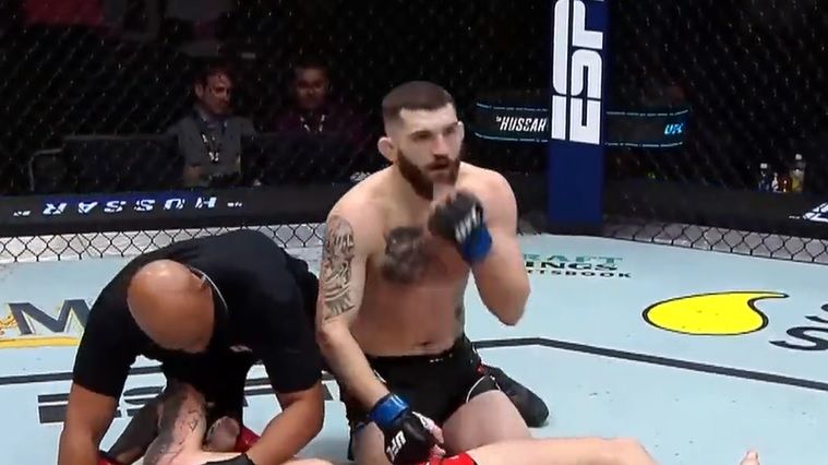 Michał Oleksiejczuk efektownie zakończył rok w UFC