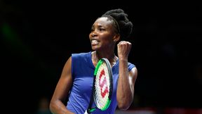 Mistrzostwa WTA: Venus Williams pożegnała Garbine Muguruzę, Amerykanka w półfinale