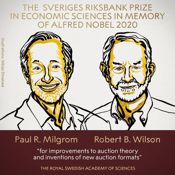 Nobel z ekonomii 2020. Paul R. Milgrom i Robert B. Wilson