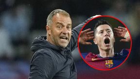 Flick ma plan. Znalazł rywala dla Lewandowskiego