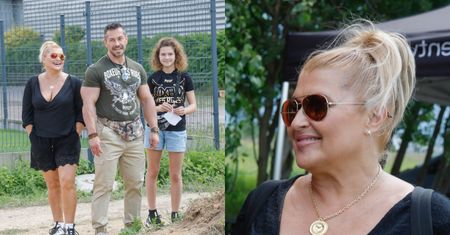 Katarzyna Skrzynecka z córką i mężem spędzają rodzinny czas na VIP Cross. Fajna zabawa? (ZDJĘCIA)
