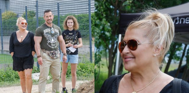 Katarzyna Skrzynecka z córką i mężem spędzają rodzinny czas na VIP Cross. Fajna zabawa? (ZDJĘCIA)