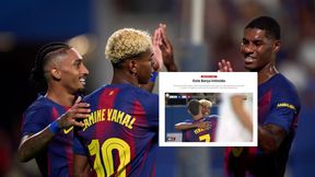 Hiszpańskie media tak komentują to, co stało się w meczu Barcelony