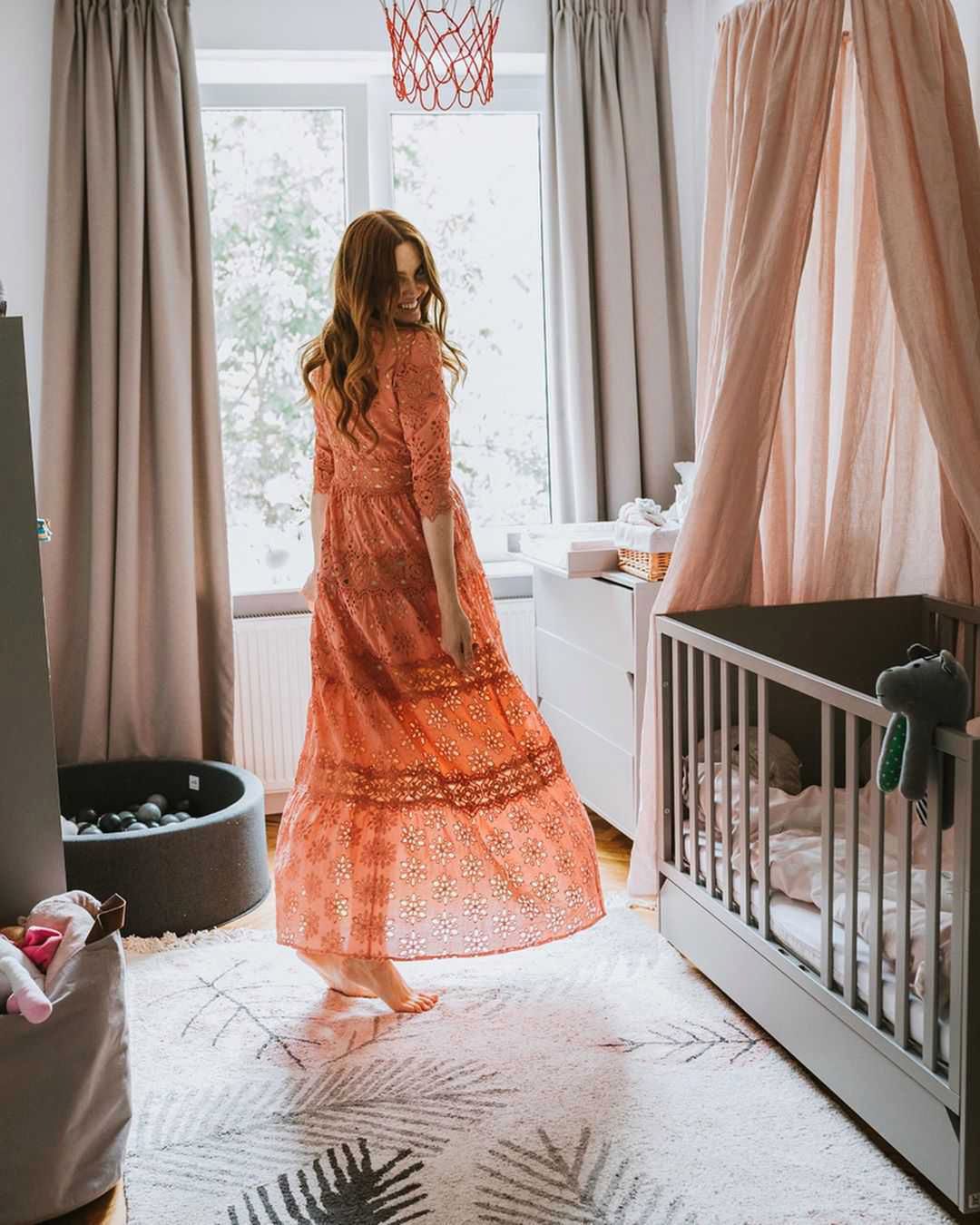 Kasia Burzyńska chwali się pokojem dziecka  - Instagram