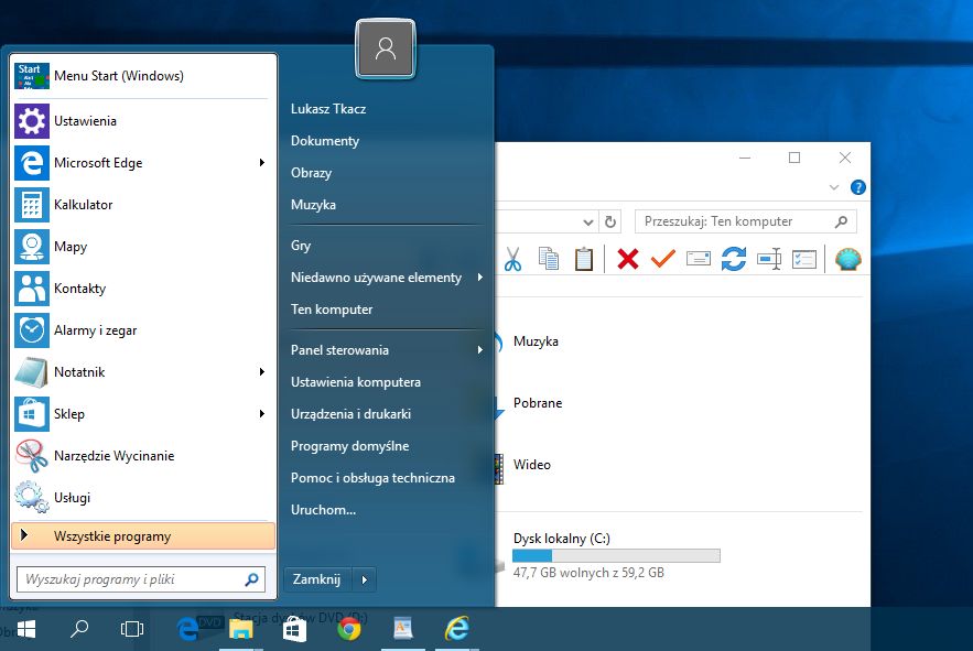 Menu Start z Windows 10 nie odpowiada? Skorzystaj z Classic Shell