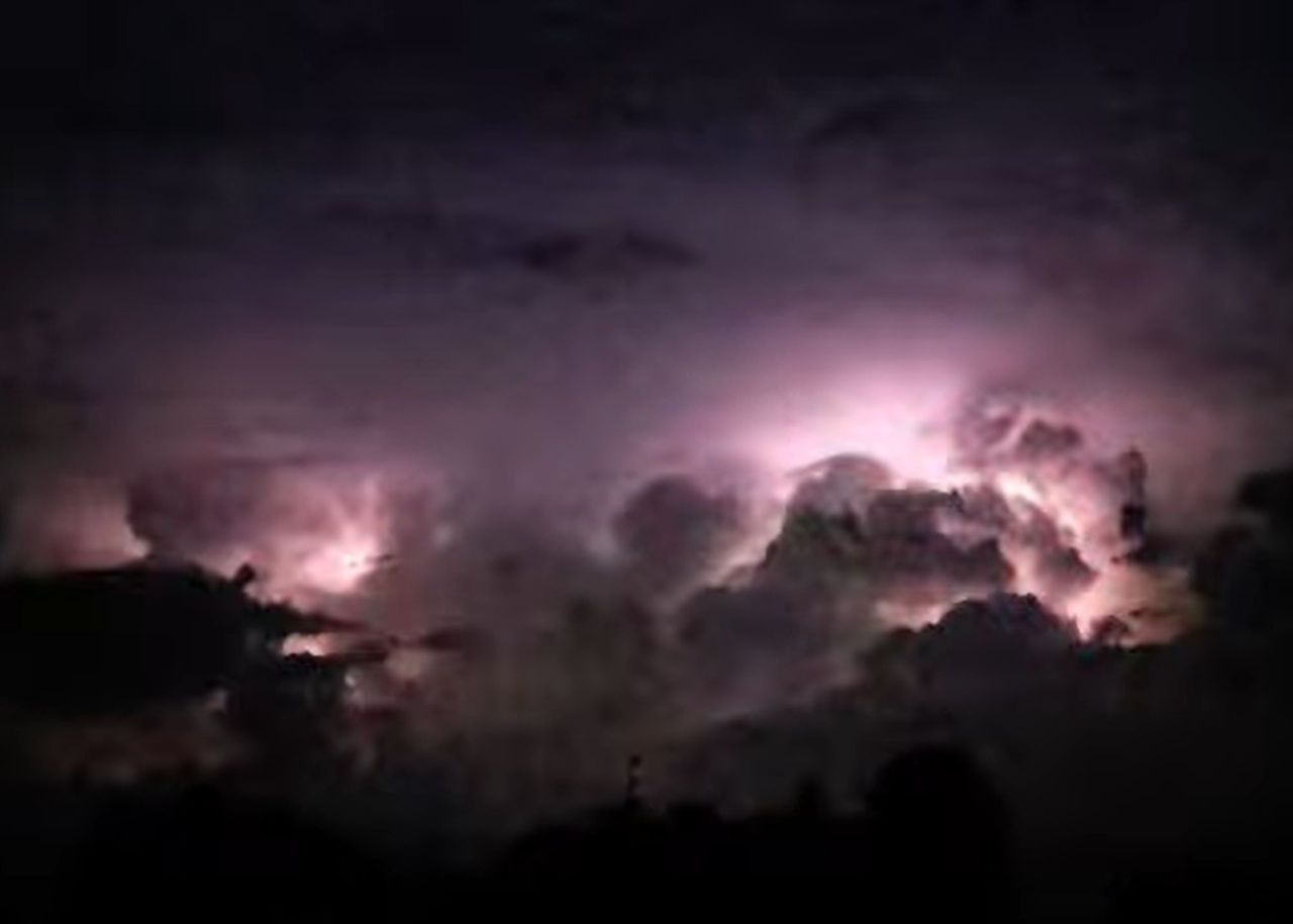 Nocne widowisko nad Wielkopolską. Leśnicy pokazali nagranie