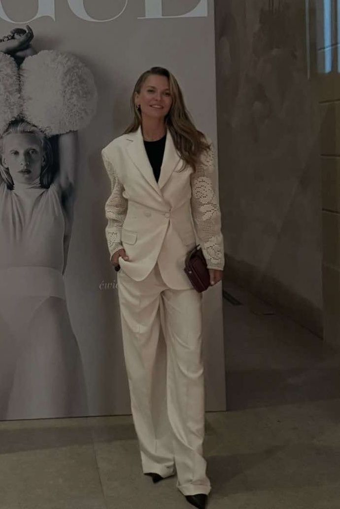 Anna Lewandowska na evencie Vogue September Issue