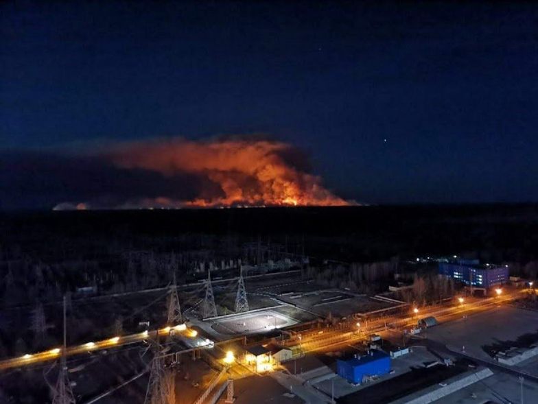 Pożar w Czarnobylu. Ogień coraz bliżej reaktora 