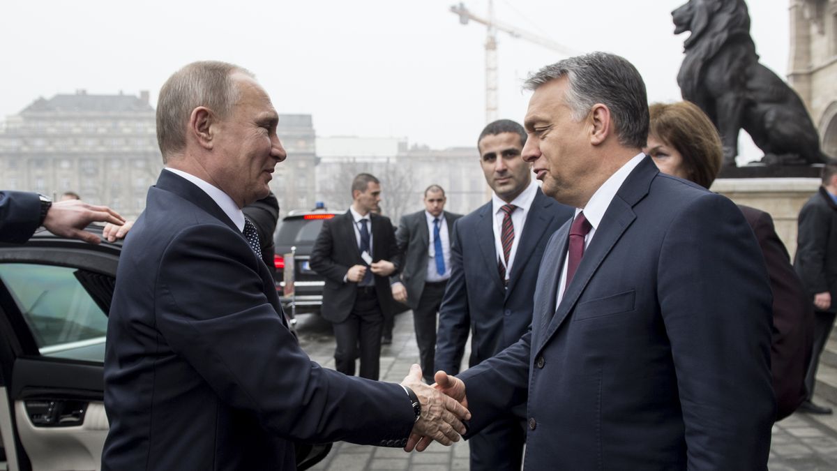 Spotkanie Wiktora Orbana i Władimira Putina (zdjęcie archiwalne, pochodzi z roku 2019)