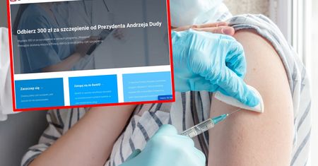 300 zł za szczepienie od prezydenta Andrzeja Dudy. Oszuści wkradają się na konta