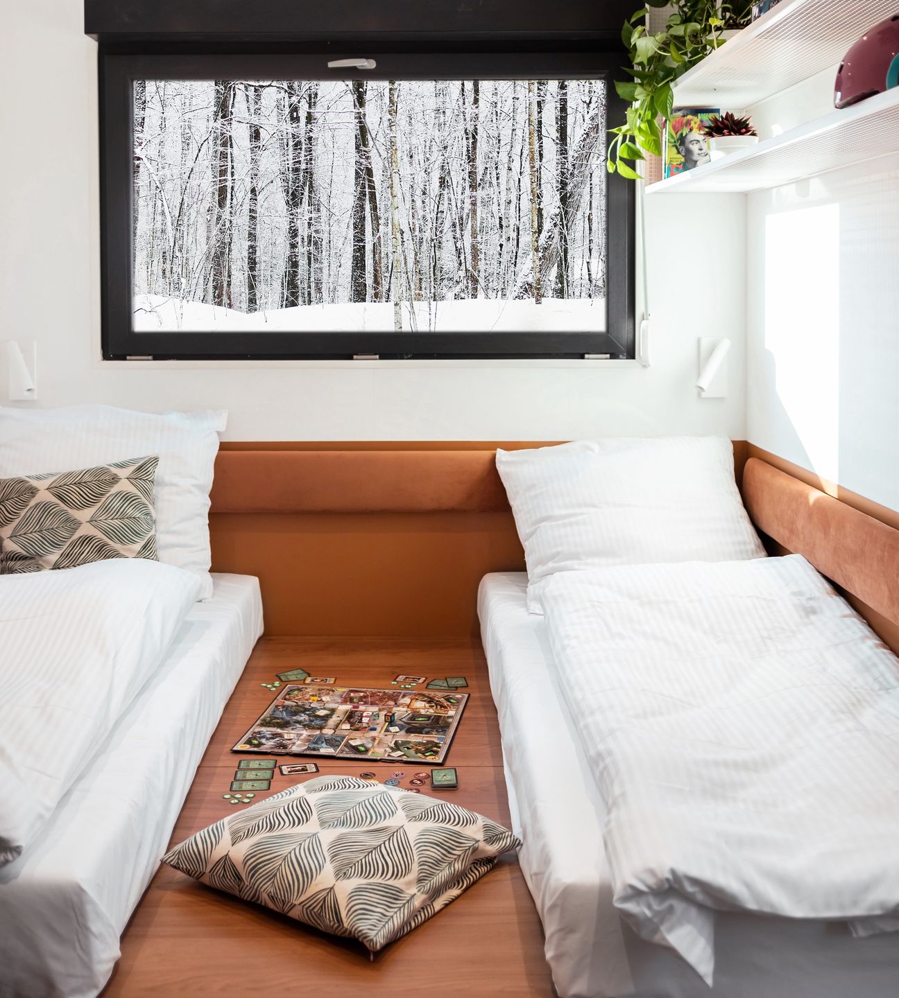 Wnętrza wyglądają jak w typowych hotelach