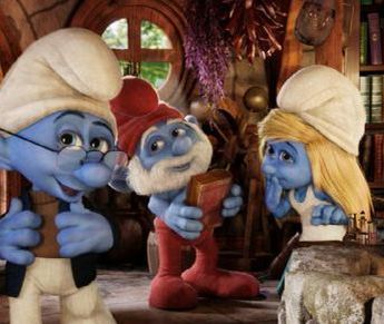 ''Smerfy 2'': Britney Spears ogląda Smurfy z dziećmi