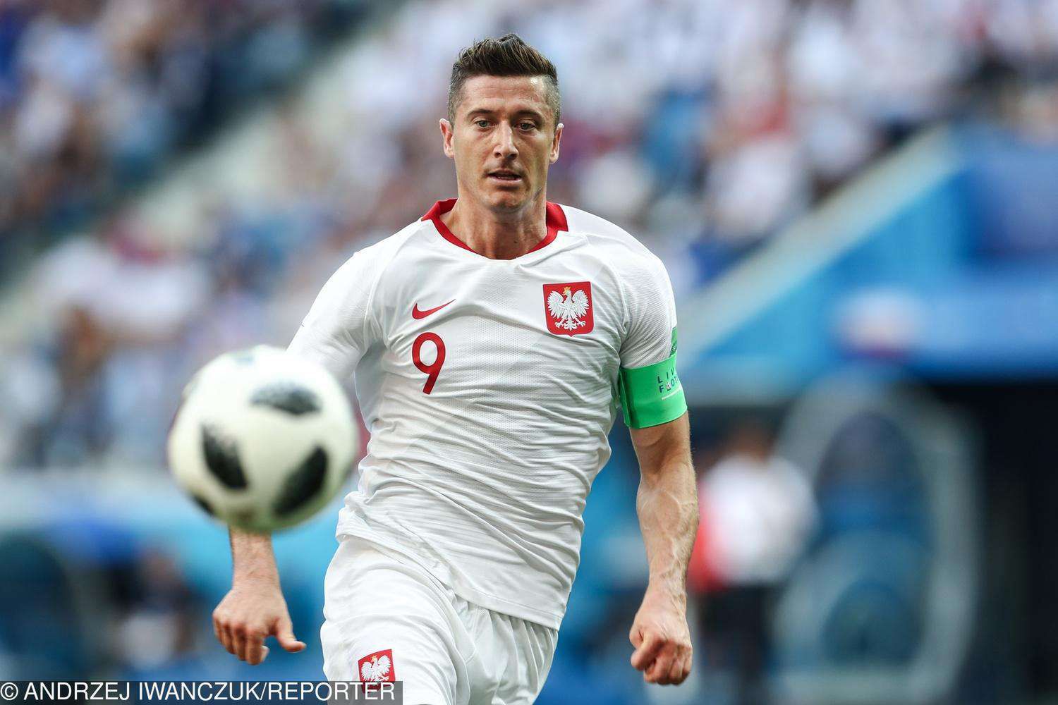 Mecz Polska-Japonia – Mundial 2018. Robert Lewandowski