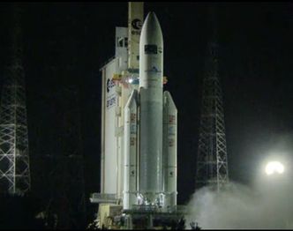 Rakieta Sojuz wystartowała z trzema kosmonautami