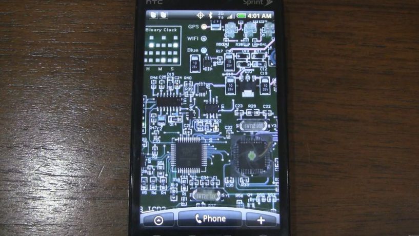 aCircuit Board - genialna tapeta dla Androida 1