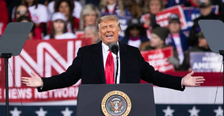 Zamieszki na Kapitolu. Trump zabrał głos