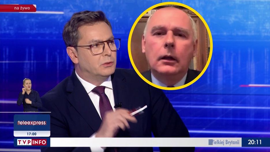 Michał Adamczyk z TVP Info i Paweł Zalewski z PO wdali się w ostrą wymianę zdań