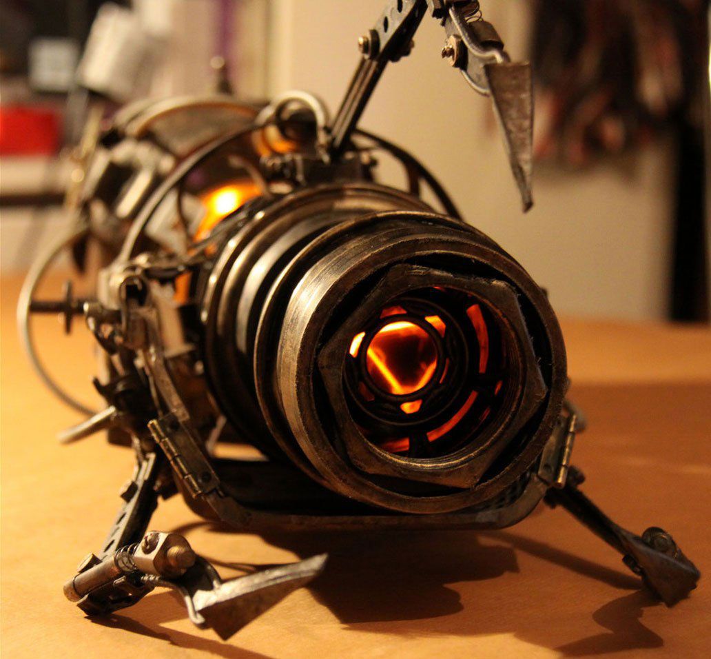 Portal gun w wersji steampukowej - zachwyci każdego fana! 2