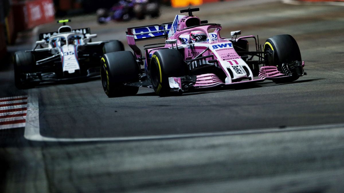 Zdjęcie okładkowe artykułu: Materiały prasowe / Force India / Na zdjęciu: Sergio Perez i jadący z tyłu Siergiej Sirotkin