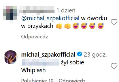 Michał Szpak wdał się w dyskusję o illuminati 