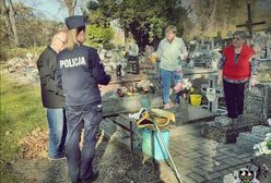 Złodzieje wybierają ten moment. Na cmentarzu każdy z nas to robi