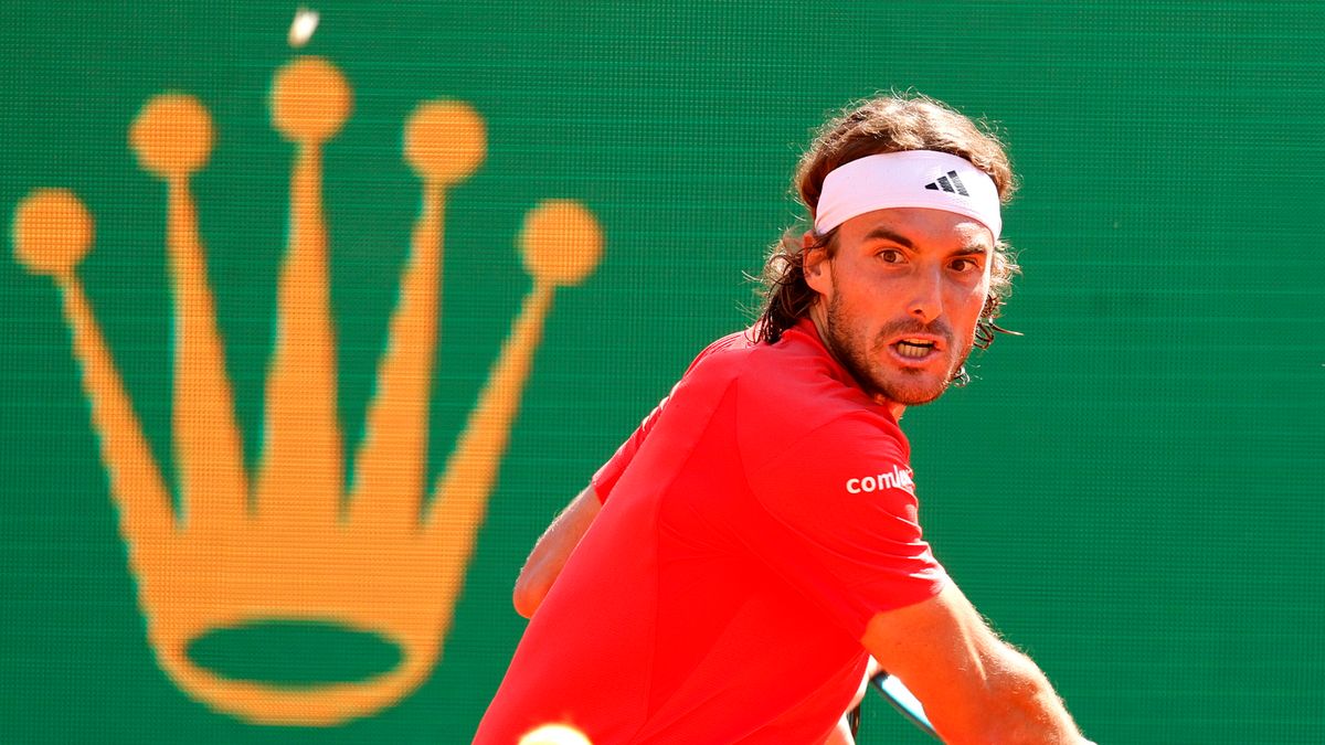 PAP/EPA / Sebastien Nogier / Na zdjęciu: Stefanos Tsitsipas