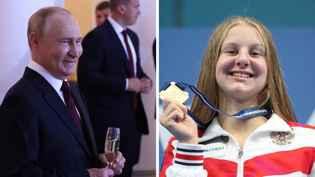 Getty Images / Na zdjęciu: Władimir Putin i Jewgienija Czikunowa