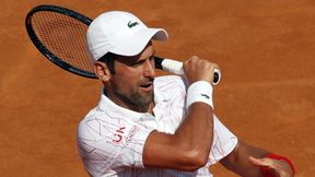 Tenis. ATP Rzym: Novak Djoković wygrał pierwszy mecz po dyskwalifikacji z US Open. Marin Cilić rozgromił Davida Goffina