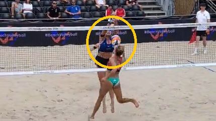 CEV / Punkt zdobyty głową w wykonaniu Jagody Śliwki CEV wybrała zagraniem dnia