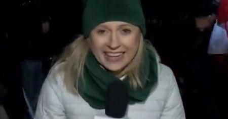 "Obłudnica". Wulgarne reakcje na reporterkę TVP Info