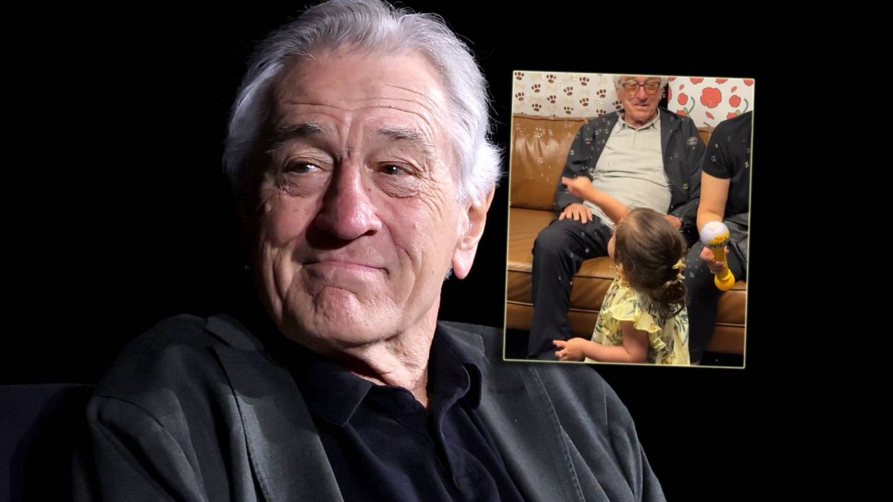 Robert De Niro rozczulił internautów. Nagranie z 2-letnią córką podbija sieć