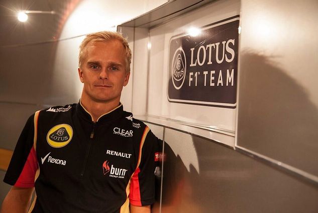 Kovalainen w barwach Lotusa / fot. twitter.com/Lotus_F1Team