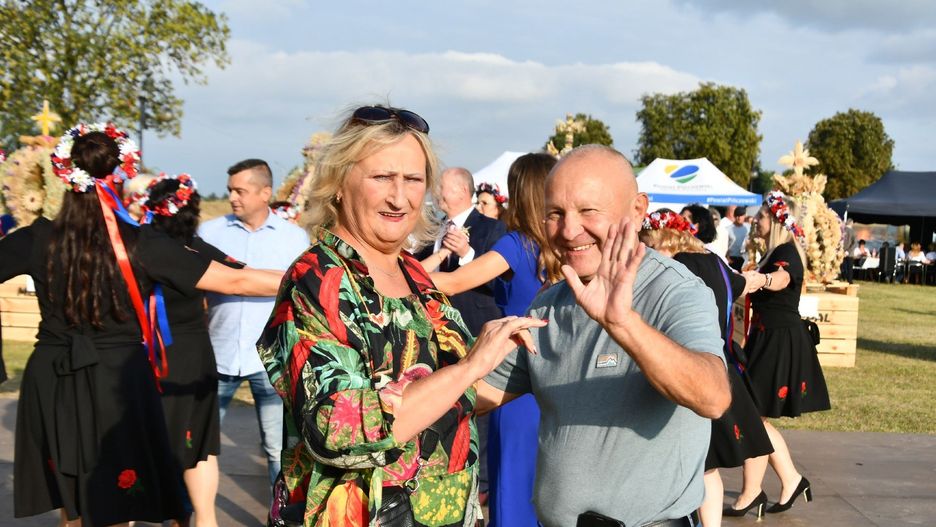 Dożynki powiatu pińczowskiego 2025 w Złotej.