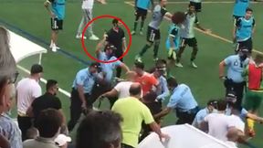 Szokujące sceny na meczu. Policja zaczęła strzelać (wideo)