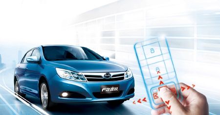BYD F3 Plus, czyli chiński system zdalnego sterowania samochodem