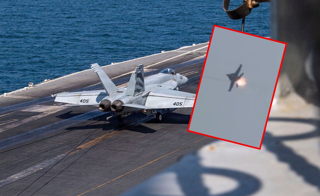 Iran trafił w amerykański myśliwiec. Jest nagranie